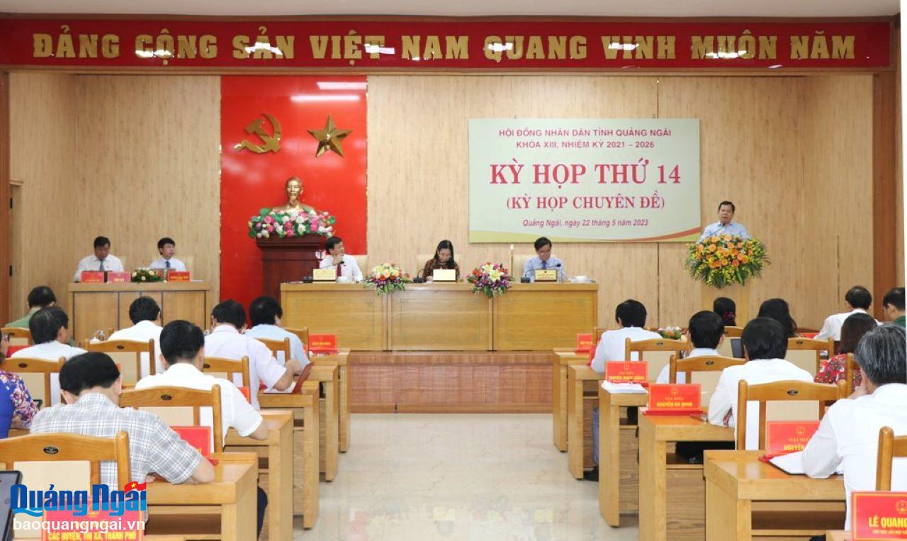 Quang cảnh Kỳ họp.